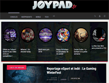 Tablet Screenshot of joypad.fr